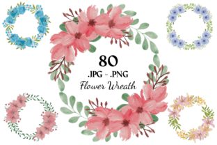 Download 357 Flower and Floral Watercolor Bundle - Floral watercolor bundle Collection