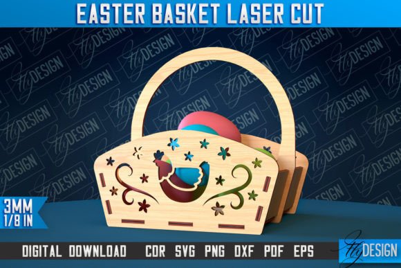 Download Easter Basket Laser Cut | Happy Easter - Easter basket Collection
