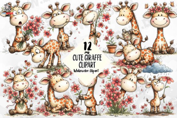Download Cute Giraffe Clipart PNG - Cute giraffe clipart Collection