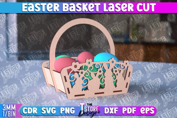 Download Easter Basket Laser Cut | Happy Easter - Easter basket Collection